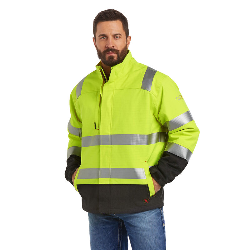 Ariat Fr Hi-Vis Waterproof Insulated - Miesten Vihreä Takki ( EGAPRV-673 )